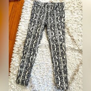 Worn ONCE Wild Fable snake print jeans!